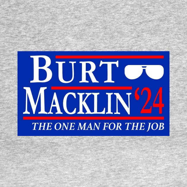 Burt Macklin 2024 the One Man for the Job by Electrovista